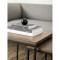 Набор столиков unique furniture, rivoli, 3 шт., 50/45/40 см (куб)